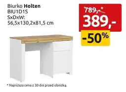 Black Red White Biurko Holten BIU1D1S oferta