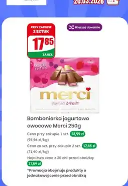 Dino Bombonierka Merci jogurtowo owocowe yoghurt & fruit oferta