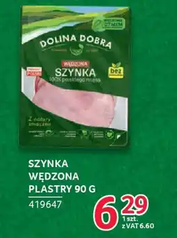 Selgros Szynka wędzona plastry oferta