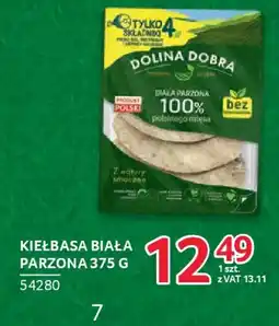 Selgros Kiełbasa biała parzona oferta