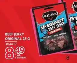 Selgros Beef jerky original oferta
