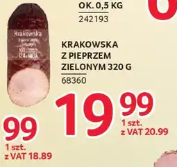 Selgros Krakowska z pieprzem zielonym oferta