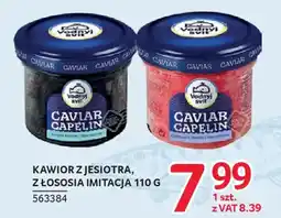 Selgros Kawior z jesiotra, z łososia imitacja oferta