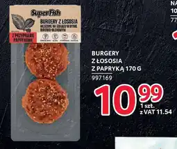 Selgros Burgery złososia z papryką oferta