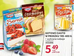 Selgros Gotowe ciasto w proszku oferta