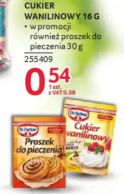 Selgros Cukier wanilinowy oferta