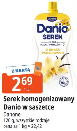 E.Leclerc Serek homogenizowany Danio w saszetce oferta