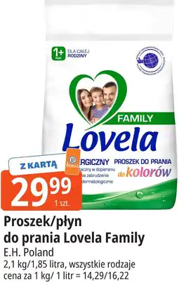 E.Leclerc Proszek/płyn do prania Lovela Family oferta