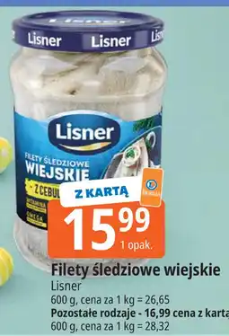 E.Leclerc Filety śledziowe wiejskie Lisner oferta