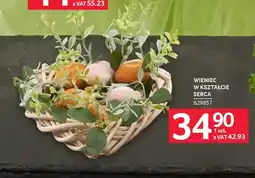 Selgros Wieniec w kształcie serca oferta