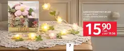 Selgros Łańcuch kwiatowy 20 led oferta