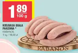 Spar Kiełbasa biała parzona oferta
