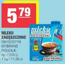 Spar Mleko zagęszczone oferta
