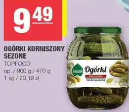 Spar Ogórki korniszony sezone oferta