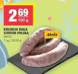 Spar Kiełbasa biała surowa polska oferta