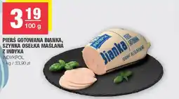 Spar Pierś gotowana bianka, szynka osełka maślana z indyka oferta
