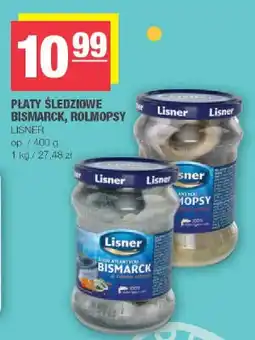 Spar Płaty śledziowe bismarck, rolmopsy oferta