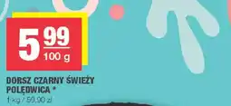 Spar Dorsz czarny świeży poledwica oferta