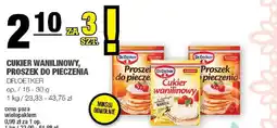 Spar Cukier wanilinowy, proszek do pieczenia oferta