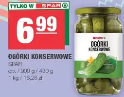Spar Ogórki konserwowe oferta