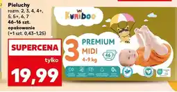 Kaufland Pieluchy Premium rozm. 2, 3, 4, 4+, 5, 5+, 6, 7 oferta