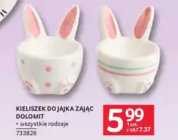 Selgros Kieliszek do jajka zając dolomit oferta