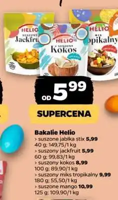 Netto Bakalie Helio suszone jabłka stix oferta