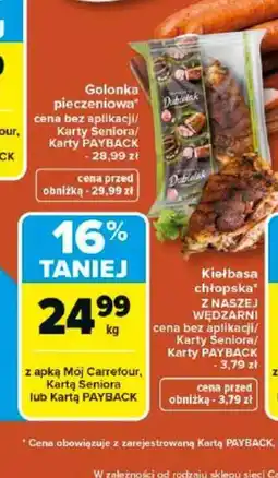 Carrefour Golonka pieczeniowa oferta