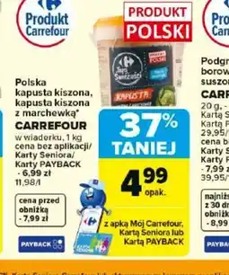 Carrefour Carrefour kapusta kiszona oferta