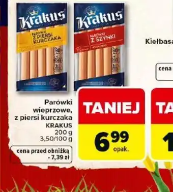 Carrefour Parówki Krakus oferta