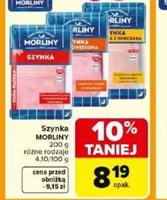 Carrefour Szynka Morliny oferta
