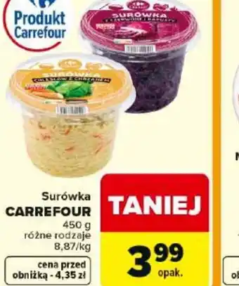 Carrefour Surówka Carrefour oferta