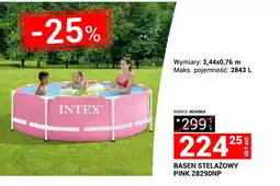 Merkury Market Basen stelażowy Pink 28290NP oferta