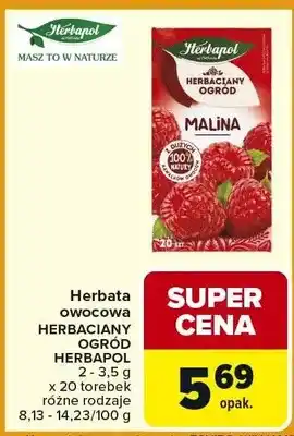 Carrefour Herbata owocowa Herbaciany Ogród oferta