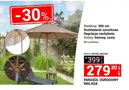 Merkury Market Parasol ogrodowy Malaga oferta