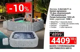 Merkury Market Basen z hydromasażem San Francisco 6001Q oferta