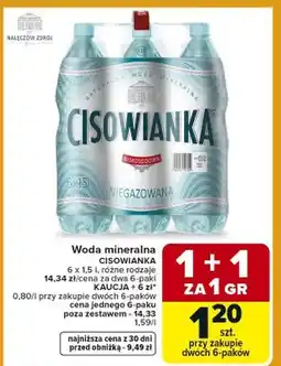 Carrefour Woda mineralna niegazowana oferta
