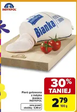 Carrefour Pierś gotowana z indyka oferta