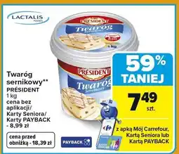 Carrefour Twaróg sernikowy oferta