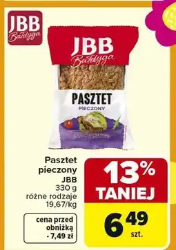 Carrefour Pasztet pieczony różne rodzaje oferta