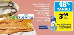 Carrefour Brzuszki wędzone z łososia ekstra oferta