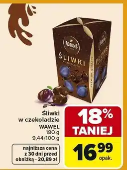 Carrefour Śliwki w czekoladzie oferta