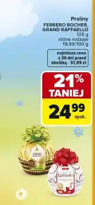 Carrefour Praliny różne rodzaje oferta