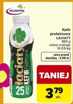 Carrefour Kefir proteinowy łaciaty oferta