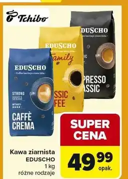 Carrefour Kawa ziarnista różne rodzaje oferta