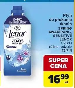 Carrefour Płyn do płukania tkanin 7 Days Fresh Bed Spring Awakening oferta