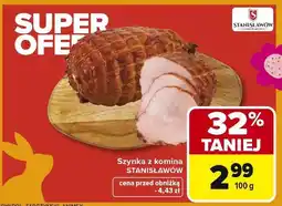 Carrefour Szynka z komina oferta