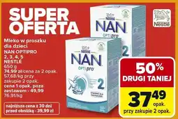 Carrefour Mleko w proszku dla dzieci Optipro 2 oferta