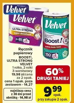 Carrefour Ręcznik papierowy Boost oferta