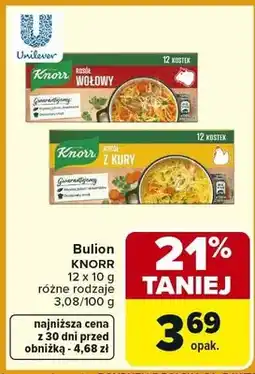 Carrefour Bulion różne rodzaje oferta